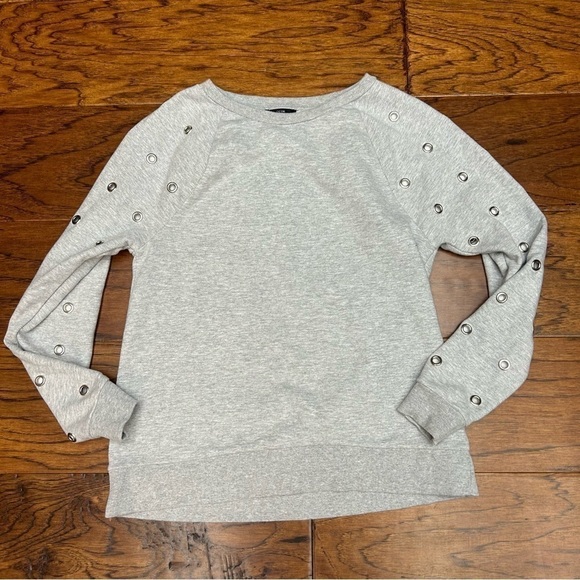 Joes collection grommet sleeve sweatshirt - Picture 3 of 7